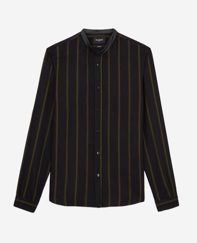 Black Officer Collar Shirt - The Kooples - Modalova