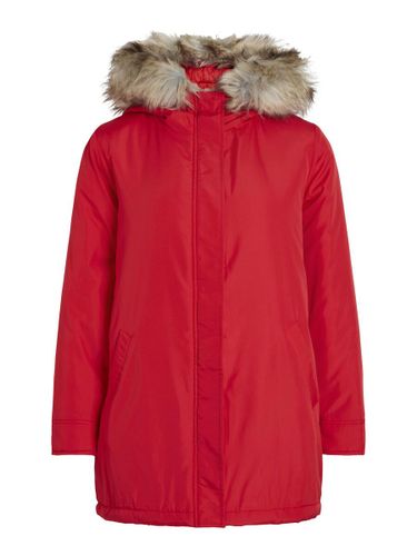Hooded Parka Coat - Vila - Modalova