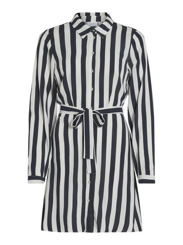 Short Striped Shirt Dress - Vila - Modalova