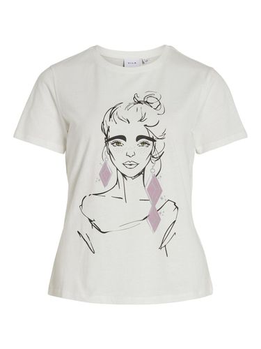 Printed T-shirt - Vila - Modalova
