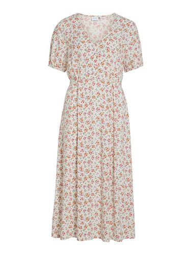 Short Sleeved Midi Dress - Vila - Modalova