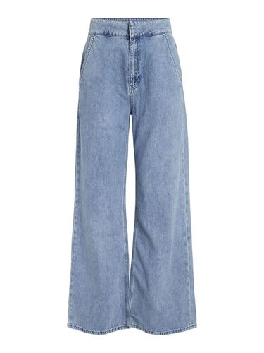 NMJOSIE BAGGY HIGH WAISTED JEANS, Blue