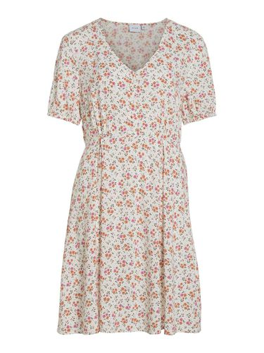 Short Sleeved Short Dress - Vila - Modalova