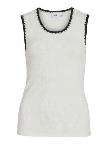 Round Neck Sleeveless Top - Vila - Modalova