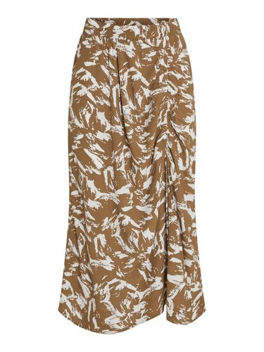 High Waist Midi Skirt - Vila - Modalova