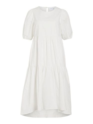 Short Sleeved Midi Dress - Vila - Modalova