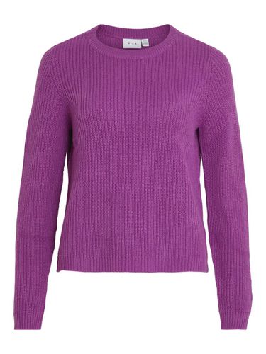 Long Sleeve Knitted Pullover - Vila - Modalova