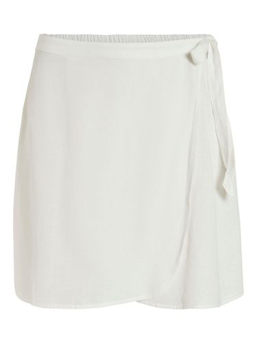 Wrap Style Mini Skirt - Vila - Modalova