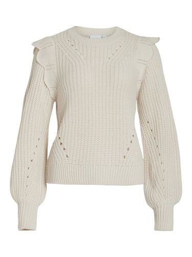 Detailed Knitted Pullover - Vila - Modalova