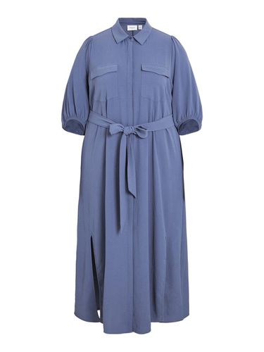 Curve - Maxi Shirt Dress - Vila - Modalova