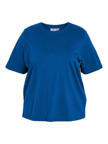 De Talla Grande: Cuello Redondo Camiseta - Vila - Modalova