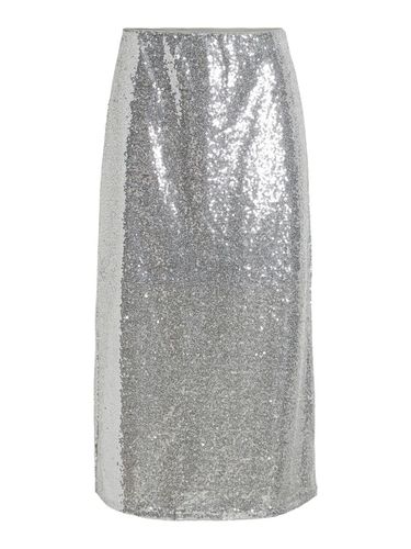 Sequin Midi Skirt - Vila - Modalova