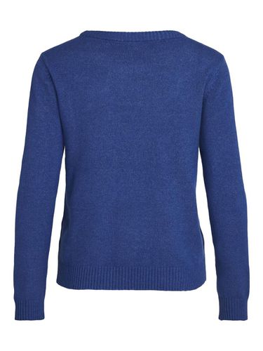 Round Neck Knitted Pullover - Vila - Modalova