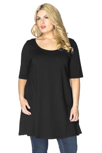 Tunic wide bottom COTTON - Basics (B) - Modalova