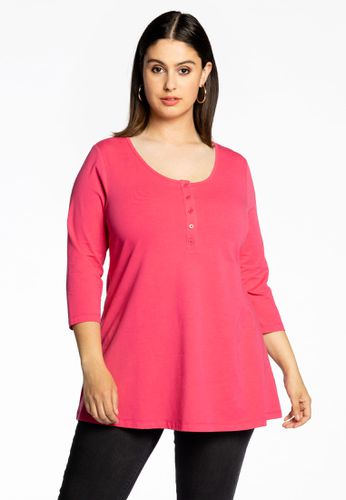 Tunika flare button COTTON - Basics (B) - Modalova