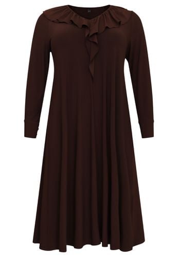 Midi-Kleid mit Rüschen DOLCE - Yoek (YK) - Modalova