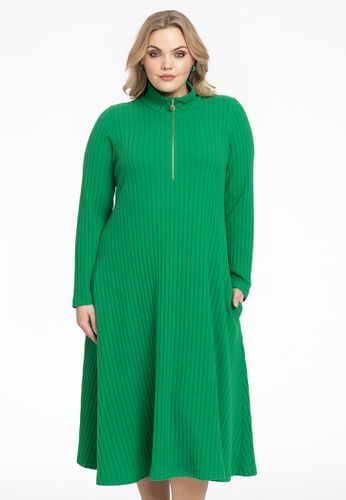 Pulloverkleid mit Reißverschluss RIB - Yoek (YK) - Modalova