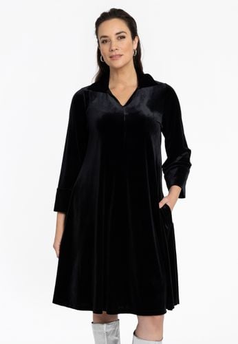 Kleid V-Ausschnitt VELOURS - Yoek (YK) - Modalova