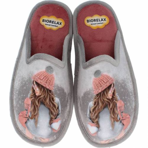 Zapatillas de Casa Mujer Gorro - BioRelax - Modalova