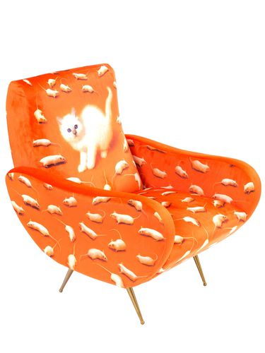 Sillón Estampado "kitten" - SELETTI - Modalova