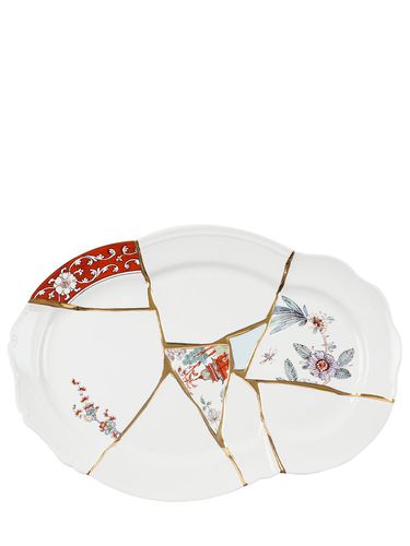 Bandeja Kintsugi De Porcelana - SELETTI - Modalova