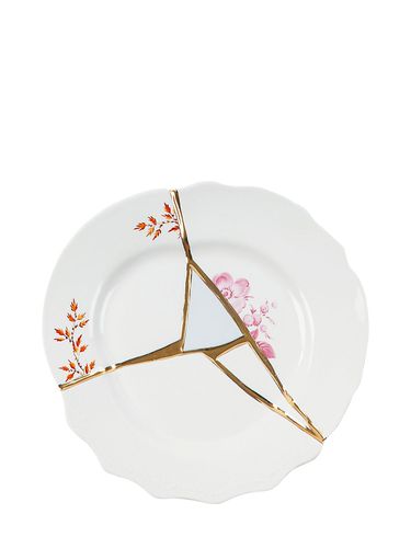 Kintsugi Porcelain Fruit Plate - SELETTI - Modalova