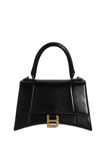 Bolso Pequeño Hourglass De Piel Suave - BALENCIAGA - Modalova