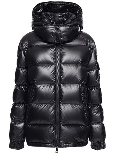 Chaqueta De Plumas De Nylon Laqué - MONCLER - Modalova