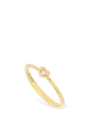 Anillo De Oro 18kt Y Diamantes - VANZI - Modalova