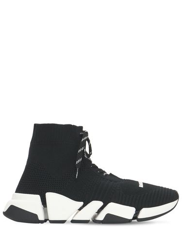 Mm Hohe Sneakers Aus Strick "speed 2,0" - BALENCIAGA - Modalova