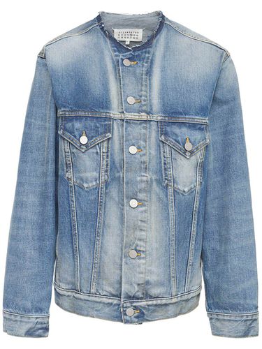 Chaqueta De Algodón Denim - MAISON MARGIELA - Modalova