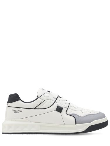 Mid-top Leather Sneakers - VALENTINO GARAVANI - Modalova