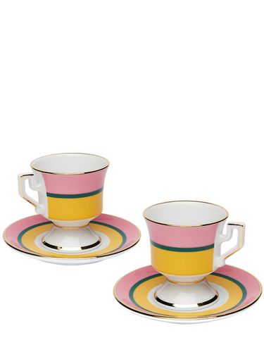 Set De 2 Tazas De Café Con Platito - LA DOUBLE J - Modalova