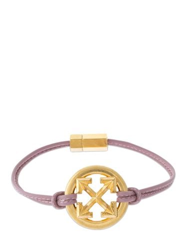 Arrow Leather Bracelet - OFF-WHITE - Modalova