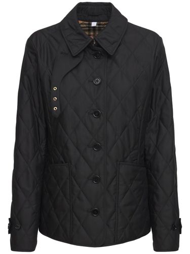 Fernleigh Quilted Nylon Buttoned Jacket - BURBERRY - Modalova