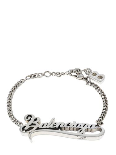 Bracciale Typo Valentine In Ottone - BALENCIAGA - Modalova