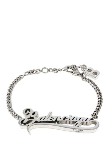 Typo Valentine Brass Bracelet - BALENCIAGA - Modalova