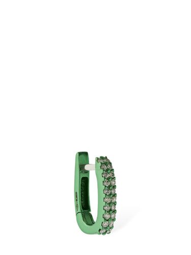 Basice 18kt & Diamond Mono Hoop Earring - EÉRA - Modalova