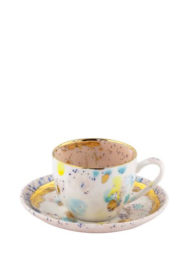 Set De 2 Tazas De Café Con Platitos - CORALLA MAIURI - Modalova