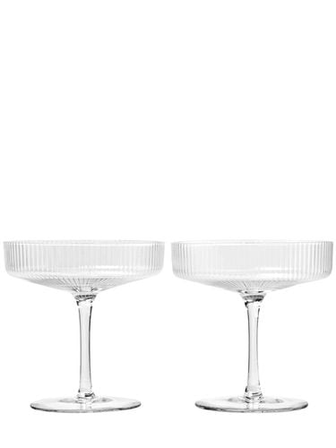 Set De 2 Copas De Champán Ripple - FERM LIVING - Modalova