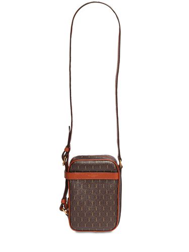 Bolso Pouch Le Monogram De Lona Y Piel - SAINT LAURENT - Modalova