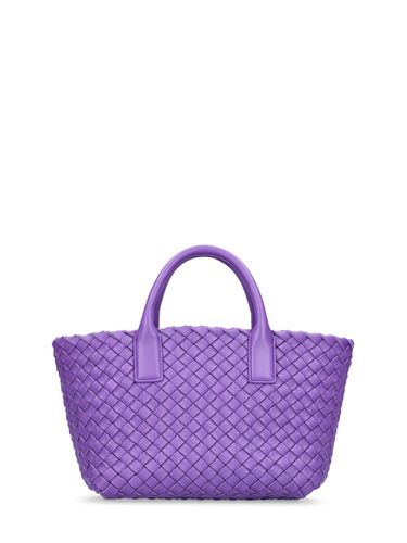 Bolso Tote Cabat De Piel - BOTTEGA VENETA - Modalova