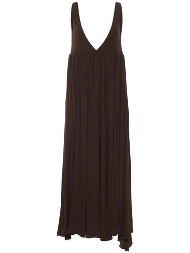 Layas Viscose Crêpe Jersey Long Dress - KHAITE - Modalova