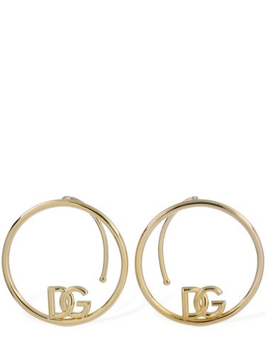 Dg Ear Cuff Earrings - DOLCE & GABBANA - Modalova