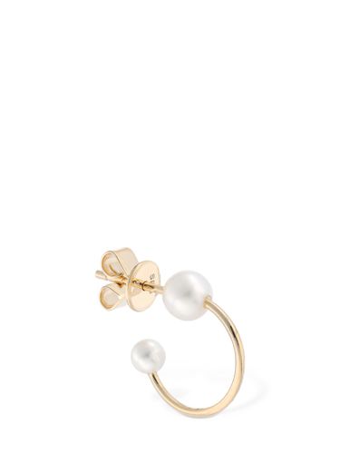 Petite Claudia Hoop Mono Earring - SOPHIE BILLE BRAHE - Modalova