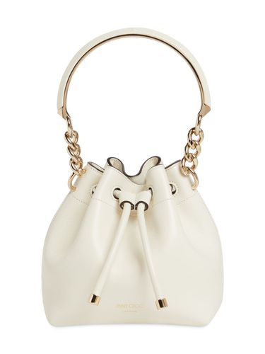 Bolso Bucket Pequeño Bon Bon De Piel - JIMMY CHOO - Modalova