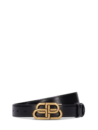 Mm Bb Reversible Belt - BALENCIAGA - Modalova