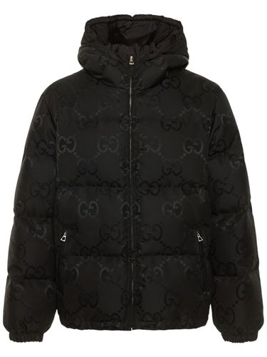 Chaqueta Bomber De Plumas De Techno - GUCCI - Modalova