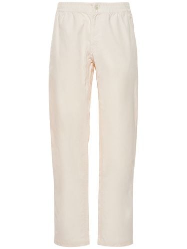 Straight Cotton Canvas Pants - A.P.C. - Modalova