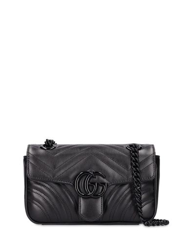 Mini Gg Marmont 2.0 Leather Shoulder Bag - GUCCI - Modalova